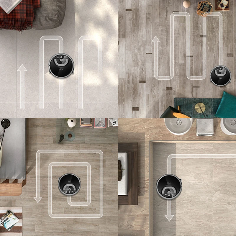 ILIFE W400 робот пылесос для влажной уборки раздельный бак грязной Рабочий режим 4 в 1