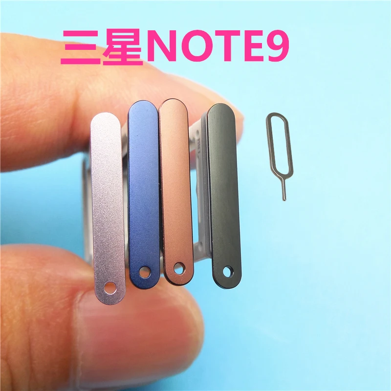 

For Samsung Galaxy Note 9 N960 N960F N960FD N960U N960W Original Phone Housing New SIM Card Adapter Micro SD Card Tray Holder