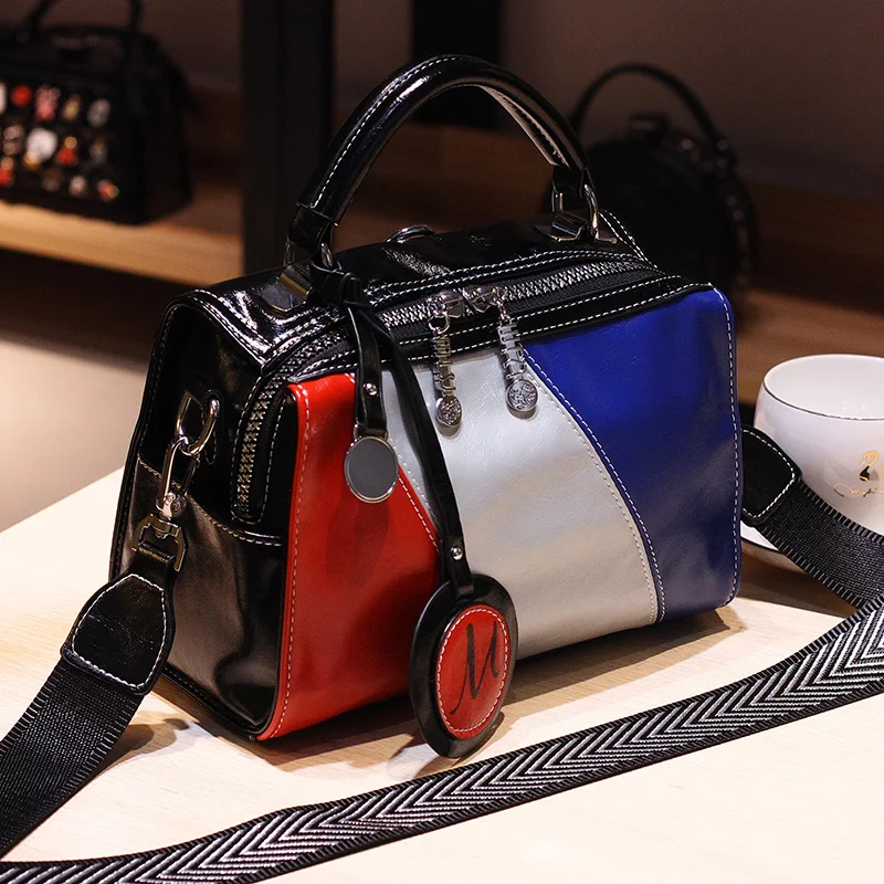 

Luxury Handbags Women Bags Designer Wide Strap Shoulder Bags High Quality Ladies Crossbody Hand Tote Ita Patchwork Purses