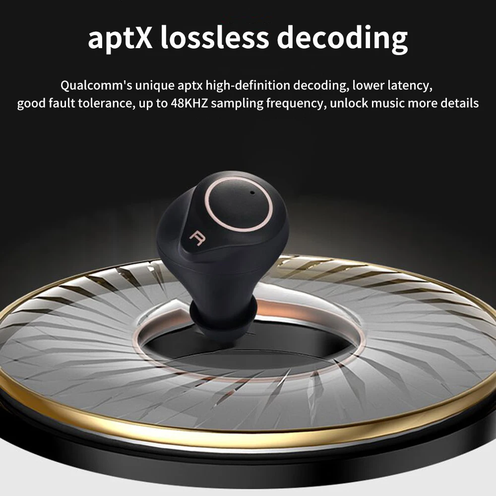 W1 TWS Наушники Беспроводные Bluetooth 5 0 Hi Fi спортивные наушники Поддержка AptX HD Funcl AI
