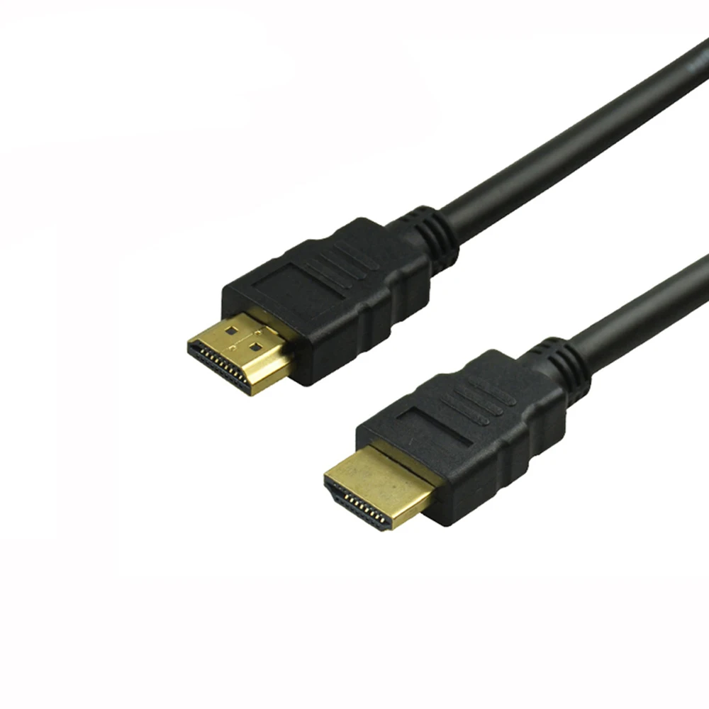 

HDMI Cable Gold Plated Connector Male Cable HDMI Adapter Support Ethernet 3D for HDTV Monitor Projector splitter switcher 1080P