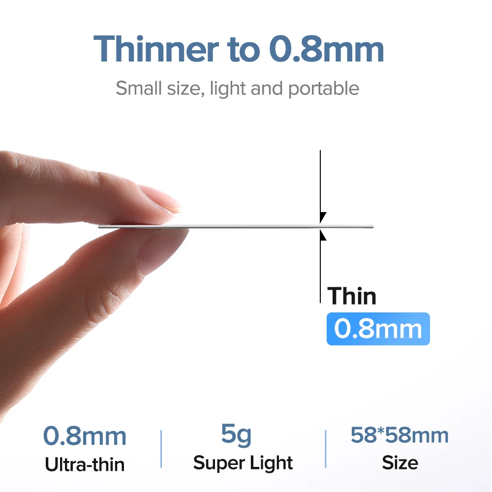 Joyroom Magnetic Sheets For Wireless Charger Magnet Plate Disk For Mobile Phone Holder Car Mount Wireless Car Phone Holder Sheet
