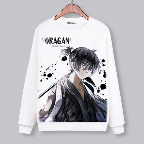 Высокое качество, унисекс, аниме, Noragami Yato Iki hijori Yukine, худи с круглым вырезом, Nora, толстовки, куртка, пальто, Топ