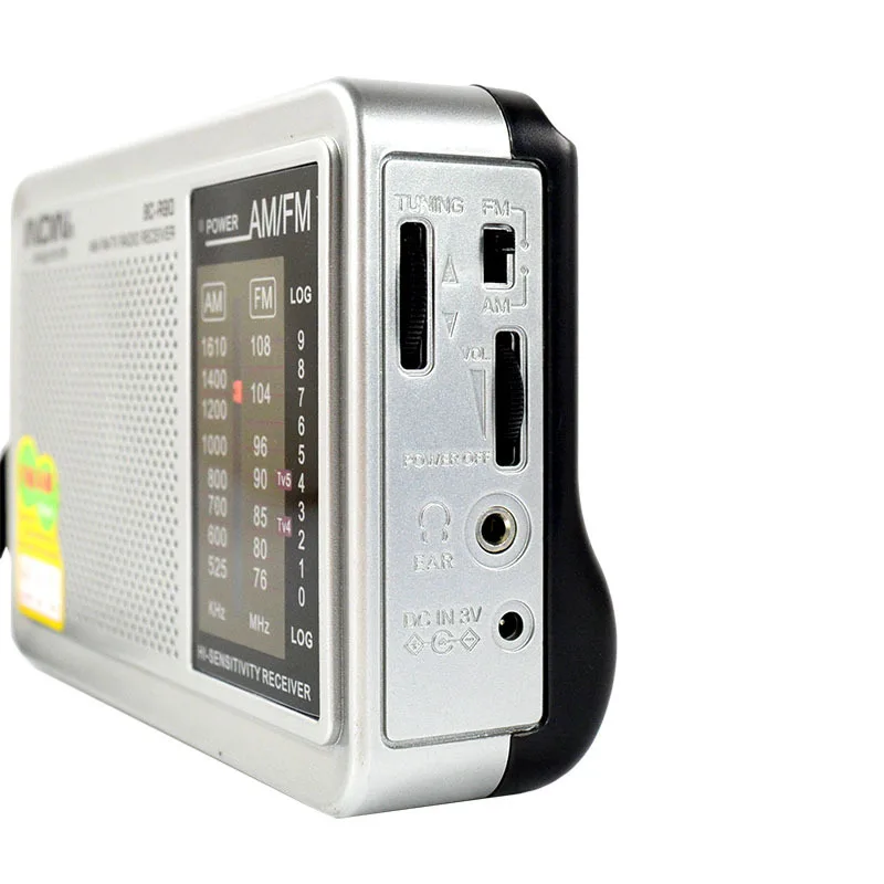 Новый Портативный AM FM-радиоприемник Ретро винтажный встроенный динамик