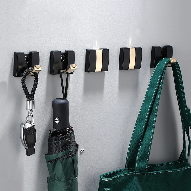 

Алюминиевый домашний декор, складной крючок без гвоздей для одежды, прихожей, спальни, на дверь для шляп, вешалка для одежды, крючки для кухн...