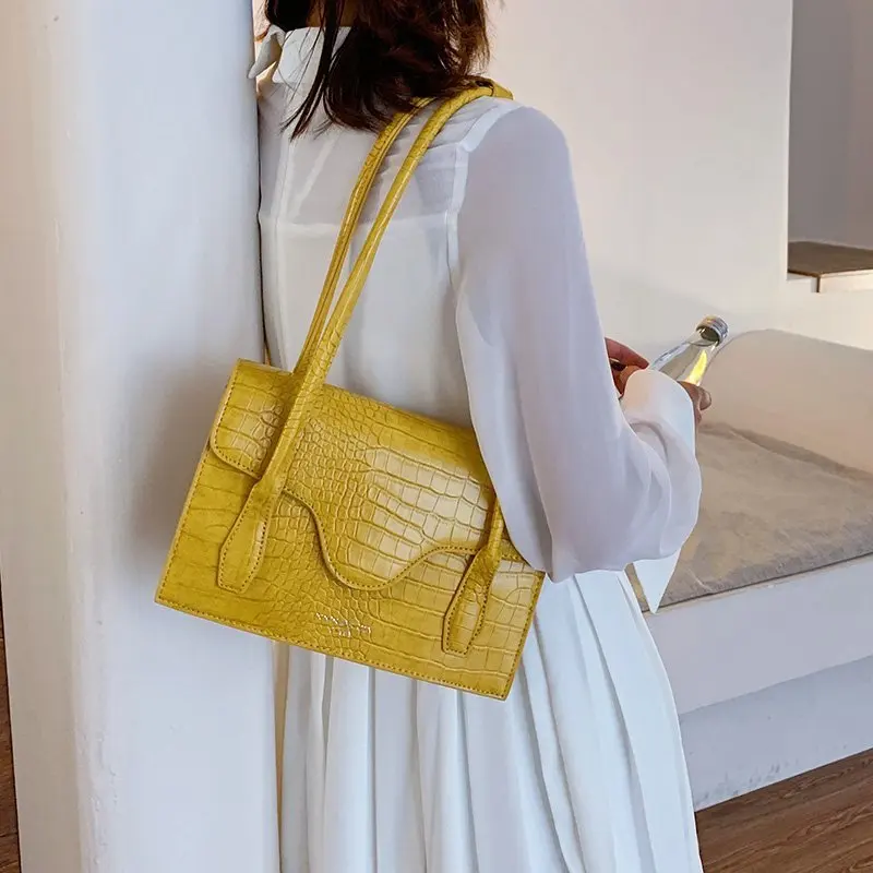 Женские сумки через плечо с каменным узором новинка 2020 кожаные винтажные женские