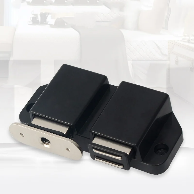 Магнитные двойные Сенсорные дверные защелки автоматический замок пружинный