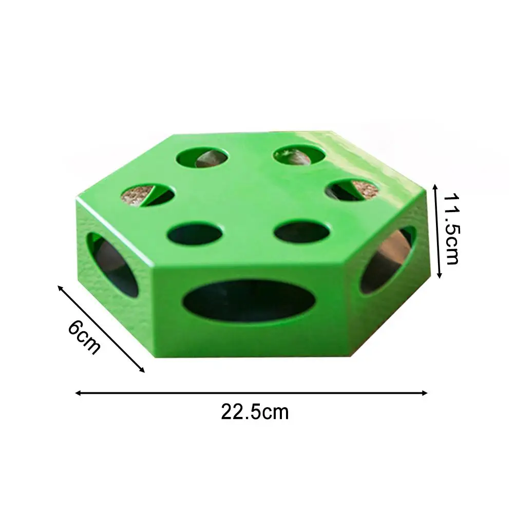 Игрушка для кошек автоматический шестигранный Электрический вращающийся стол