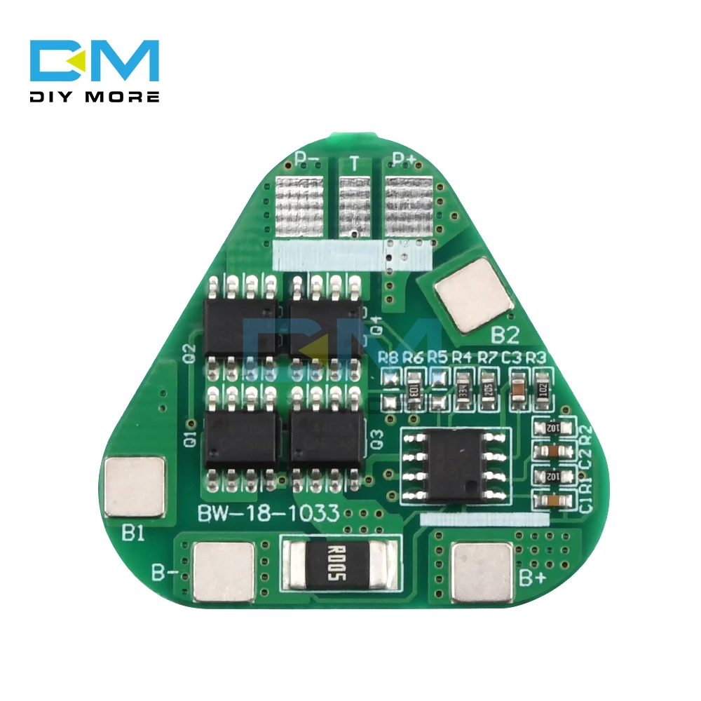 3S 4A Li Po цилиндрическая призматическая литий полимерная батарея 3 элементная