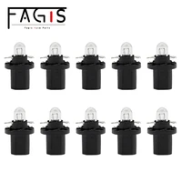 fagis 10 pcs b8 5d b8 5 12v 1 2w 24v 1 2w halogen bulb car panel gauge speed dash lamp auto dashboard instrument cluster lights