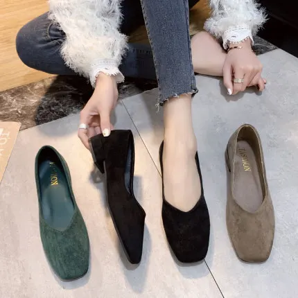 Новинка весны 2020 Корейская дикая женская обувь модные Туфли Мэри Джейн