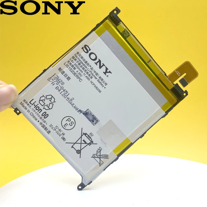 sony xperia z ultra c6806 c6802 c6616 zu l4 xl39h c6833 xl39 mobile phone 100 original 3000mah lis1520erpc battery free global shipping