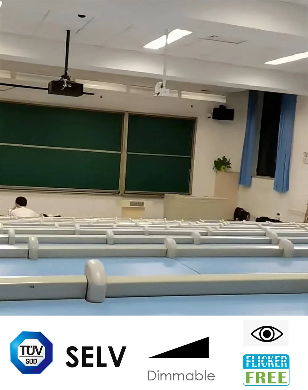 Немерцающий Высокий PF Диммируемый преобразователь постоянный ток 300mA 450mA 600mA 800mA