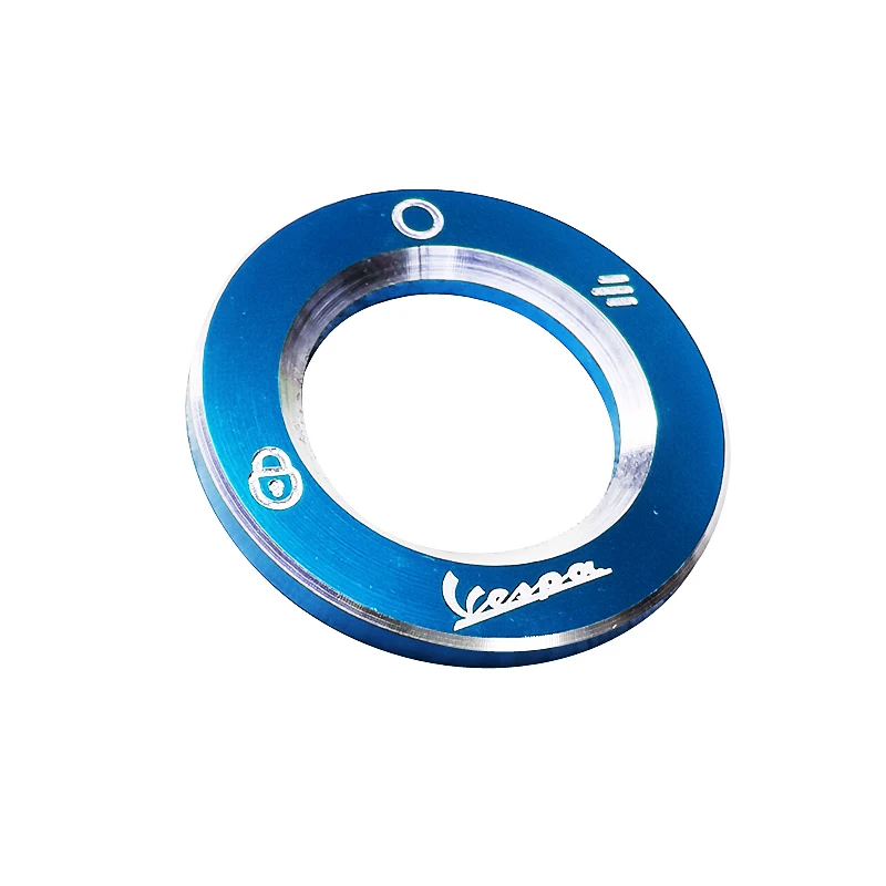 Крышка переключателя зажигания для Piaggio Vespa защитное кольцо ключа CNC крышка