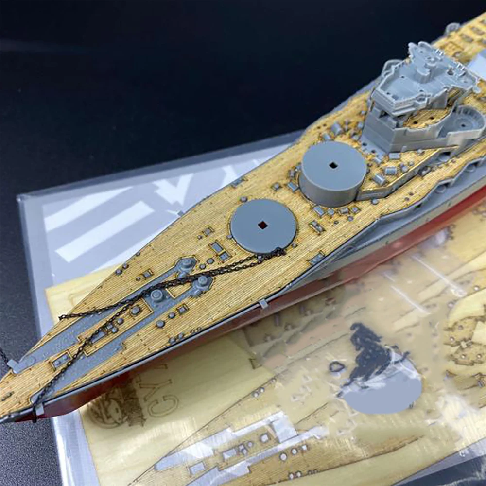 

Для боевой лодки FUJIMI 430645 IJN Nagato 1/700, масштаб модель корабля, сделай сам, обновленная деревянная палуба с моделями цепей, наборы, детали для модификации