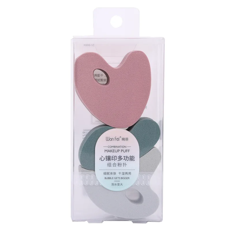 3 шт. губка для макияжа в виде капли воды| |