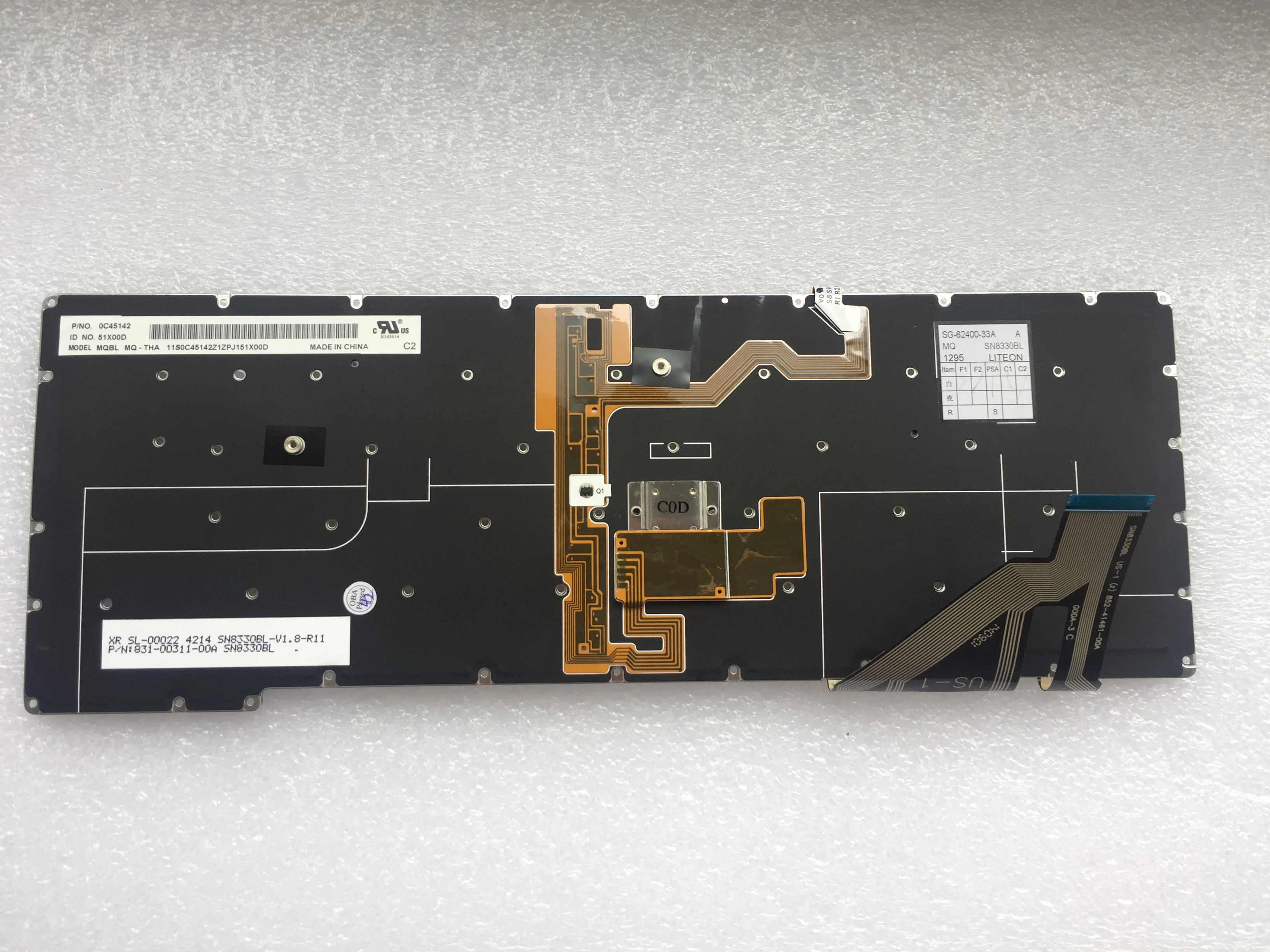 Новинка для Lenovo Thinkpad X1 carbon Gen 2 2nd TI клавиатура с подсветкой 0C45142 51X00D | Компьютеры и