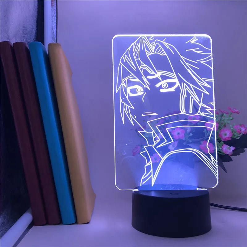 

USB светодиодный ночной Светильник Sakamaki Izayoi для детей, 3D ночной Светильник с управлением через приложение, аниме Фанаты, подарок для детей, ла...