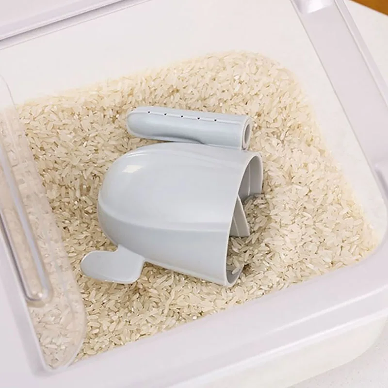 Kitchen Measuring Spoons Cactus Shaped Can Be Anti-mold And Anti-insect Plastic PP Double Grid Meter Spoon | Дом и сад