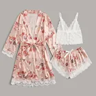 Атласная Шелковая пижама, женская ночная рубашка, белье, халаты, нижнее белье, одежда для сна, сексуальный костюм, пижамные комплекты для женщин, женская пижама 2020 # T2