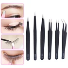 26 шт., пинцет для бровей, из нержавеющей стали