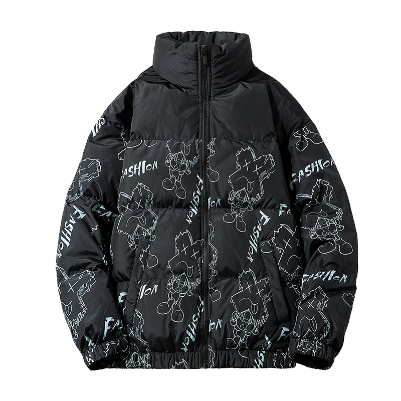 Рисунок 5 - Мужской зимний белый утиный пуховик