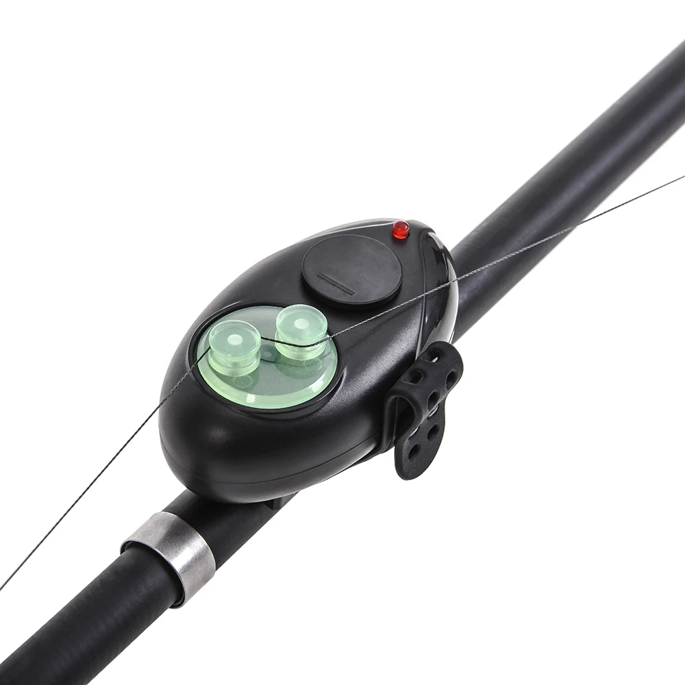 

Fishing Bite Alarm Fishing Sound Visual Indicator Alert Fish Bite Bells Luminous Fishing Tackle Tool Pesca