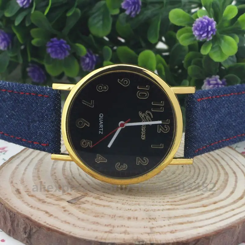 100 шт./лот Новые горячие продажи ковбойские наручные часы с ремешком Мужская