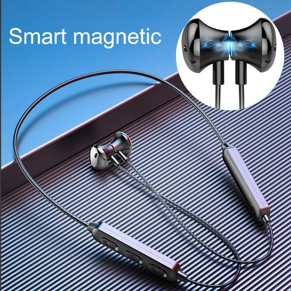 BT-95 Hanging Neck Wireless Sports Headset Ear Headset Bluetooth-compatible Headphones Earbuds Earphone With Mic For iphone