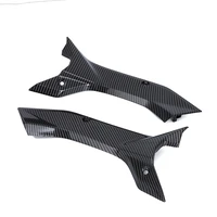 carbon fiber style side air duct cover fairing insert part for yamaha yzf r6 2017 2018 2019 2020 motorcycle accessory