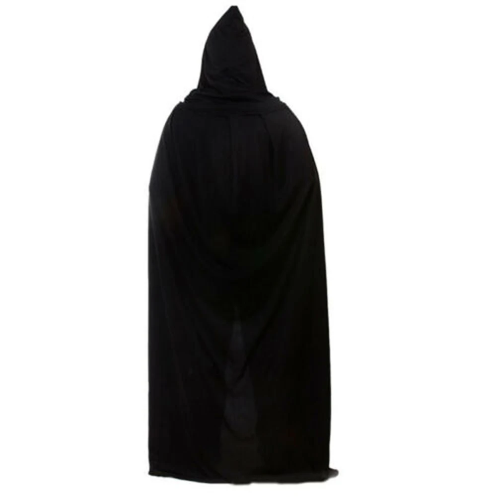 

Halloween Costume Cloak Long hooded Golden Velvet Fancy Dress Grim Reaper Costume BMF88
