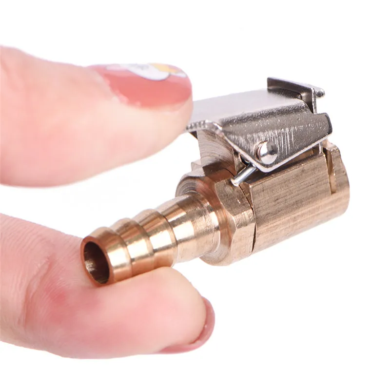 1 шт. 6 мм/8 мм клапан для шин воздушный насос зажимной зажим авто грузовик шина