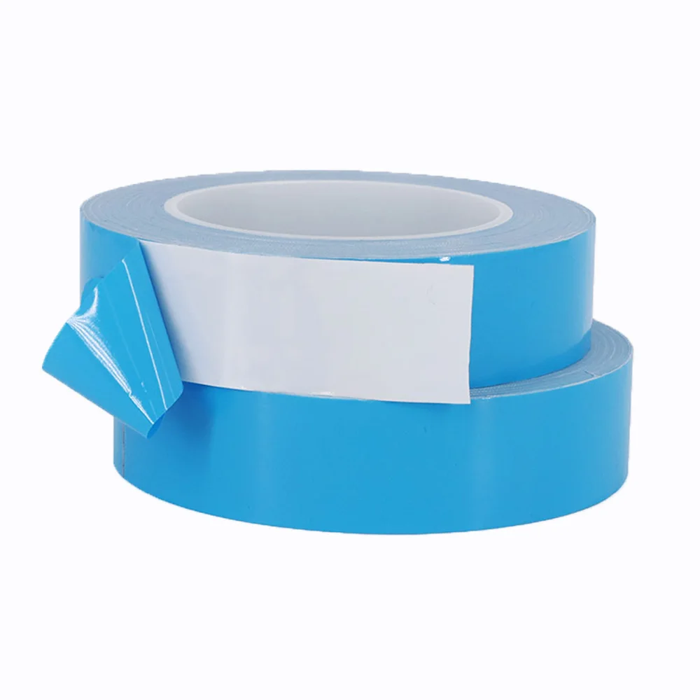 

Лента для переноса толщиной 0,15 мм, 0,2 мм, двухсторонняя термопроводящая клейкая лента для чипа, печатной платы, светодиодная лента, радиатор 25 м, 1 рулон