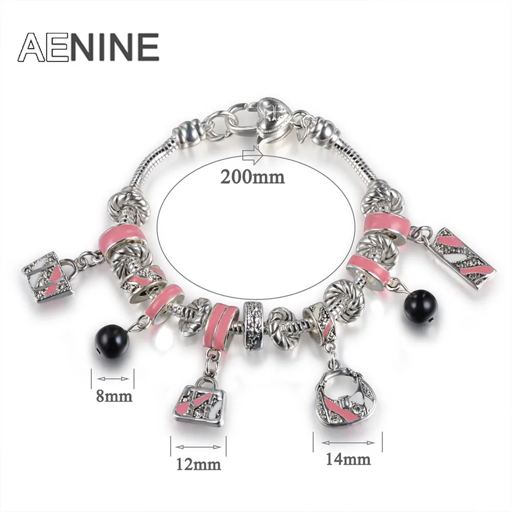 Модные сумки в богемном стиле для женщин браслеты с шармами и бусинами из Мурано