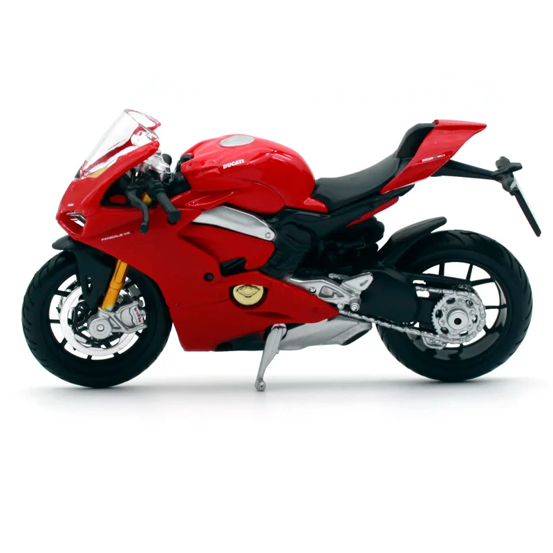 Модель мотоцикла Ducati Panigale V4 Bburago 1:18 литые игрушки новая коробка Бесплатная