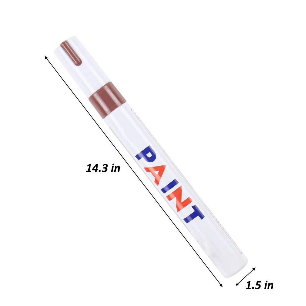 

12 Colors Metallic Marker Pens 0.7 mm Extra Fine Point Smooth Silky Paint Pen for Cards Writing Signature Lettering