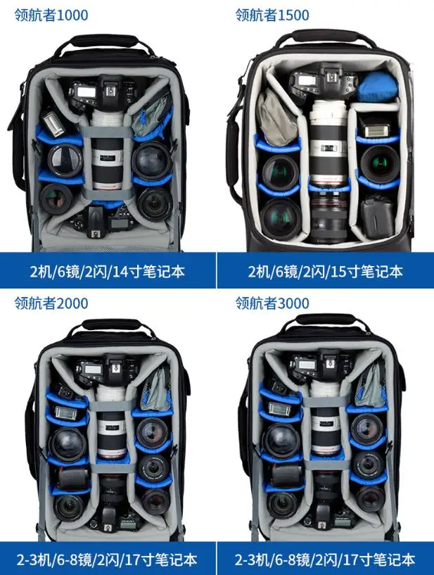 benro camera backpack bag pioneer1000 1500 3000 camera trolley case free global shipping