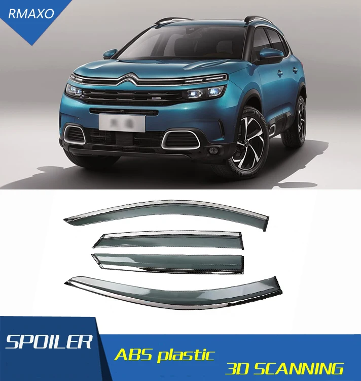 Защитный козырек от солнца и дождя для Citroen C5 AIRCROSS 2018 автомобильные аксессуары 4
