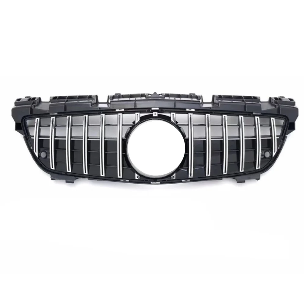 R172 Racing Grille for Mercedes SLK class r172 SLK250 SLK200 SLK350 GT Diamond Style Grills Front Bumper Without Emblem 2012-16