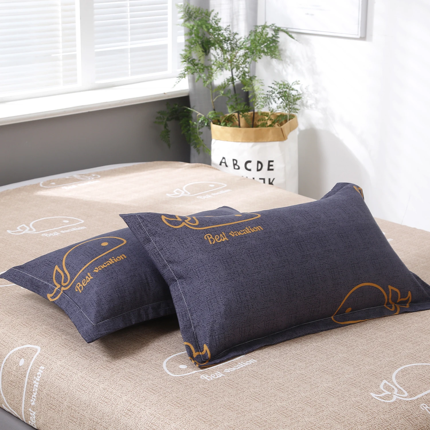 Twin size Bedding Set Polyester Duvet Cover Queen King Bed Linen 2 People Nordic Covers For 150/180/200/220 Home Textile | Дом и сад