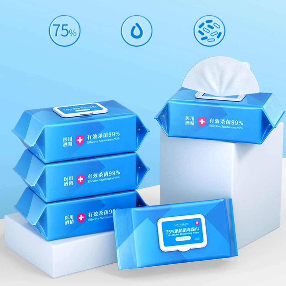 80 ⑤ кор. дезинфекция антисептические прокладки спиртовые тампоны влажные