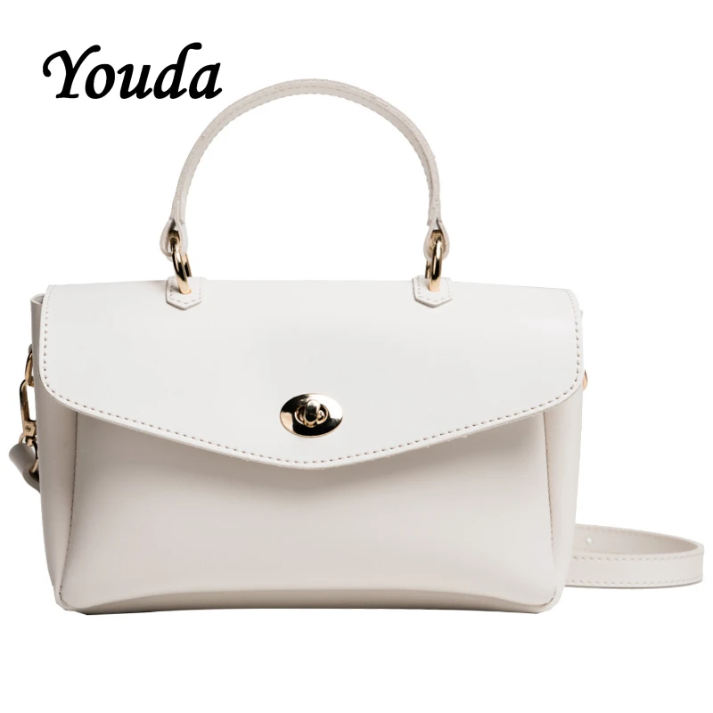 Youda оригинальная новая модная однотонная женская сумка на плечо Большая