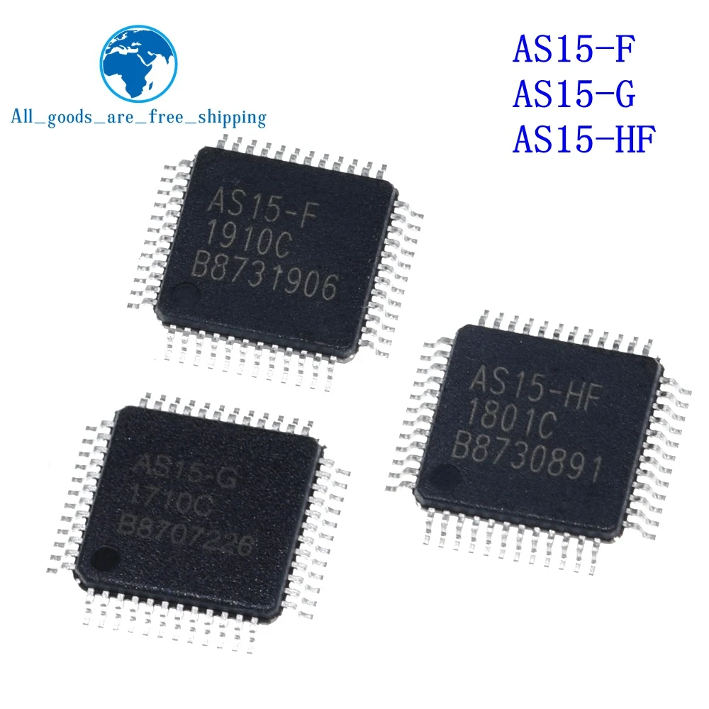 5 шт. 100% новый AS15-F AS15-G AS15-HF QFP-48 Чипсет | Электронные компоненты и принадлежности