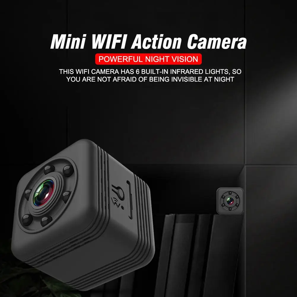 Миниатюрная экшн камера с Wi Fi и функцией ночного видения|Экшн-камеры| |
