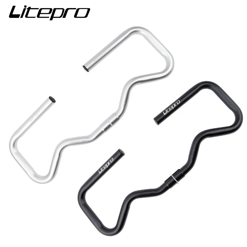 

Mini P Type Handlebar P Bar for 3Sixty Folding Bike22.2mm/25.4mm*490mm Stem Headpost Accessories Bike Cycling Parts