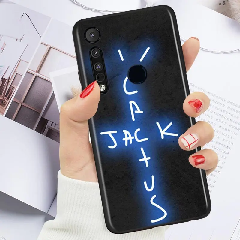 

Trend Cactus Jack For Motorola G9 G8 G Stylus Power One Fusion Hyper Edge E7 E6 5G Plus Play Lite Silicone Phone Case