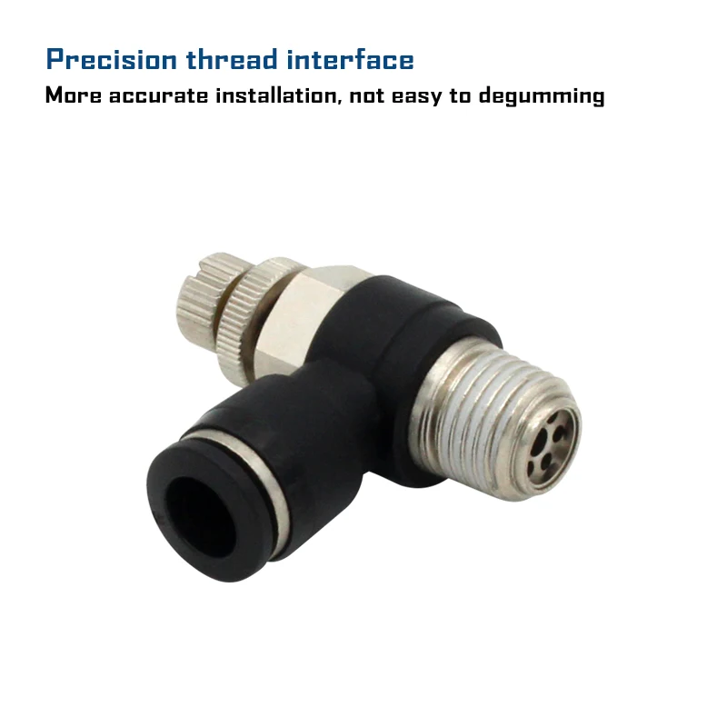 10 шт./лот серия PSL пневматический фитинг дроссельный клапан снижение давления