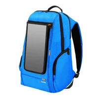 20l large capacity with solar charger panel backpack rucksack business laptop bag water resistant daypack