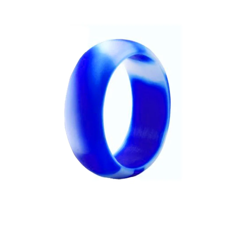 8 мм камуфляжное Силиконовое кольцо для подвижных пар обручальные кольца