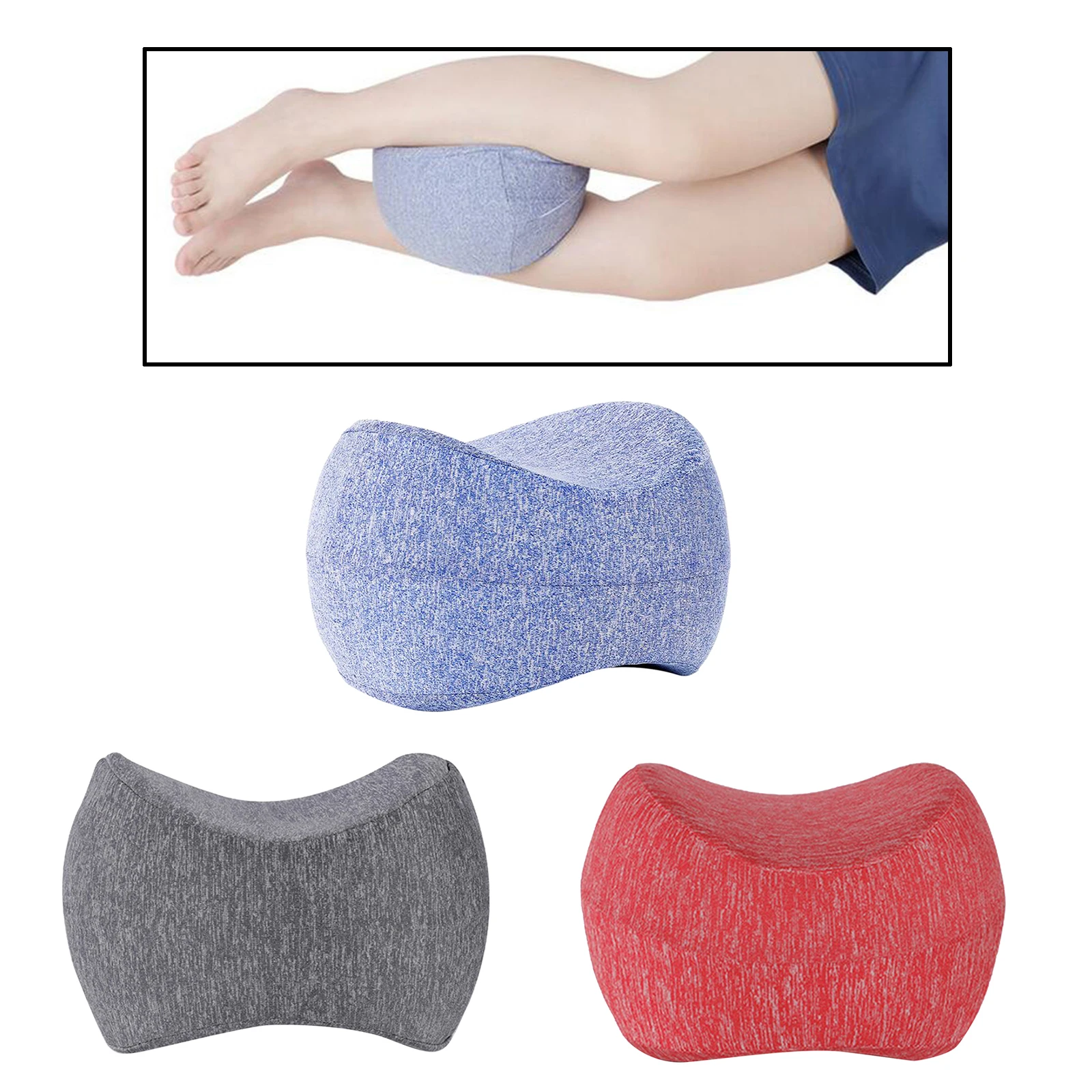 

Мягкая подушка для колен из пены с эффектом памяти для ишиаса, подушка для ног, 1 шт.